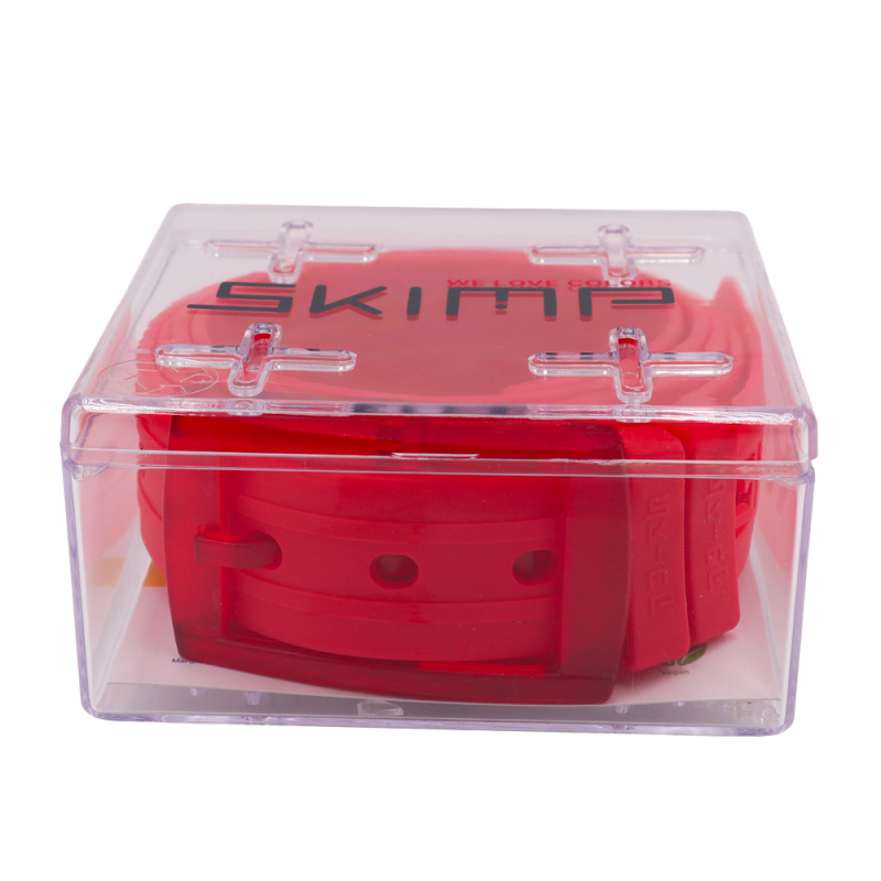 ceinture rouge unisexe boite