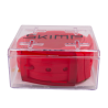 L'Originale red silicon like plastic belt, for men and women