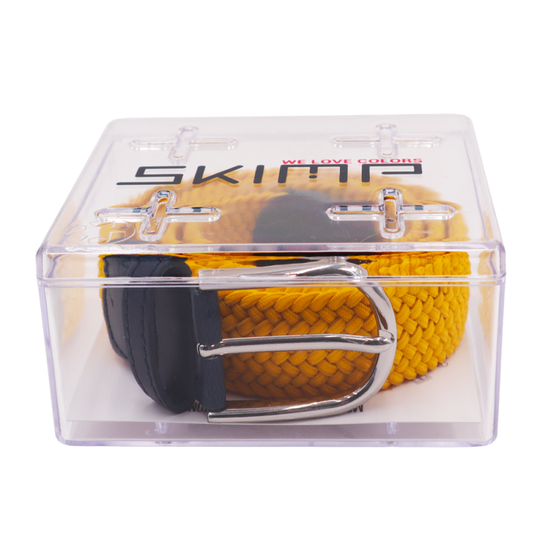 The "adventurer" YELLOW braided belt