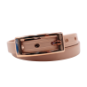 ceinture fine la charmeuse beige roulée