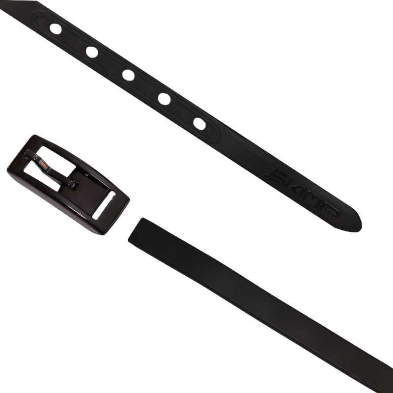ceinture charmeuse noire