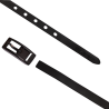 Thin silicone like Plastic Belt La Charmeuse, for Women