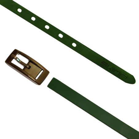 ceinture fine la charmeuse kaki