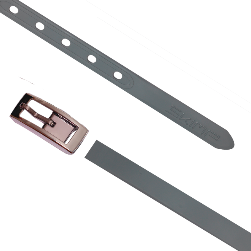 ceinture fine la charmeuse grise