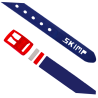 Silicone like plastic belt La British for Men and Women