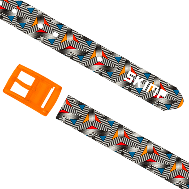 The Nairobi Silicone like plastic Belt print for Men and Women