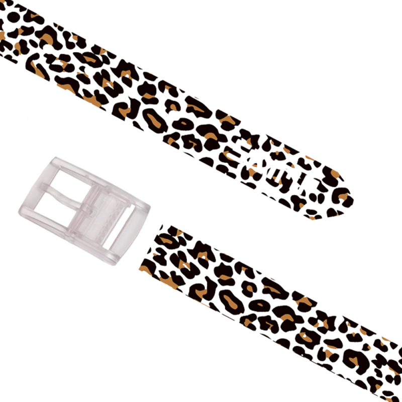 Ceinture Panthère Blanche
