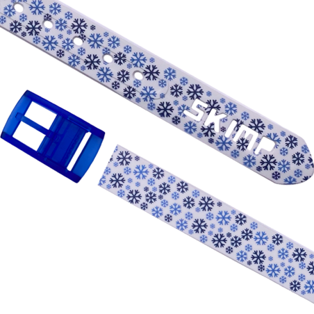 Ceinture motif flocon