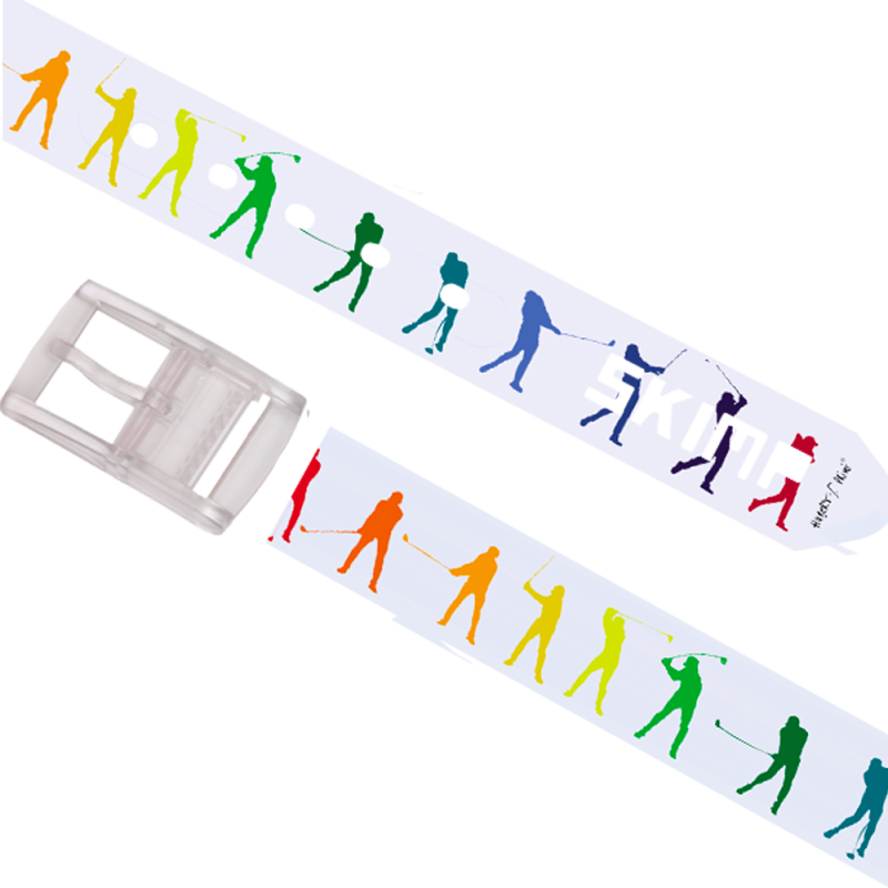 The golfors belt by the golf artist : Hubert Privé belt