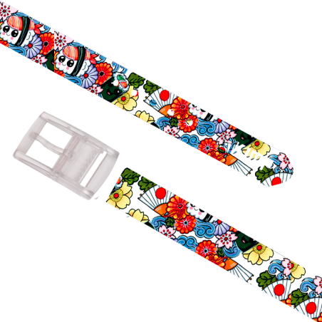 Sushis belt in collaboration with french illustrator Ludivine Nicaud