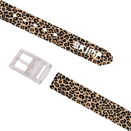 The Classic Panther belt silicone like plastic belt, for Men and Women