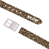 ceinture imprimée panthère