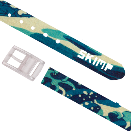 ceinture imprimée Hokusai waves