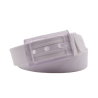 L'Originale white silicon like plastic belt, for men and women