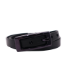 ceinture charmeuse noire roulée