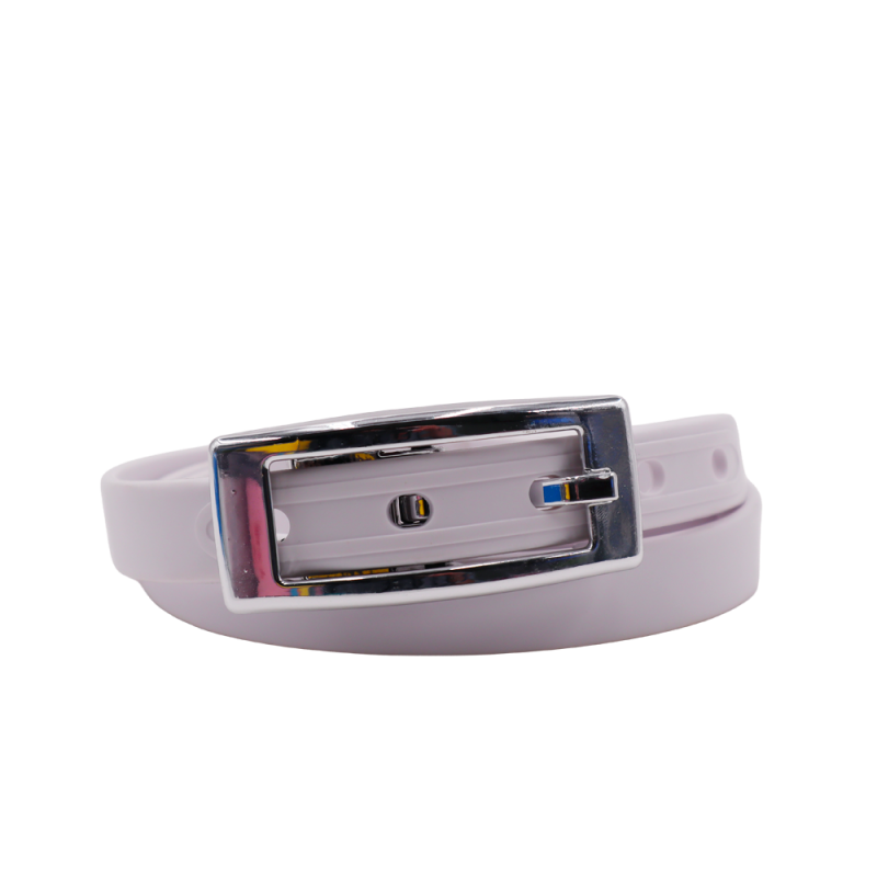 Thin silicone like Plastic Belt La Charmeuse, for Women