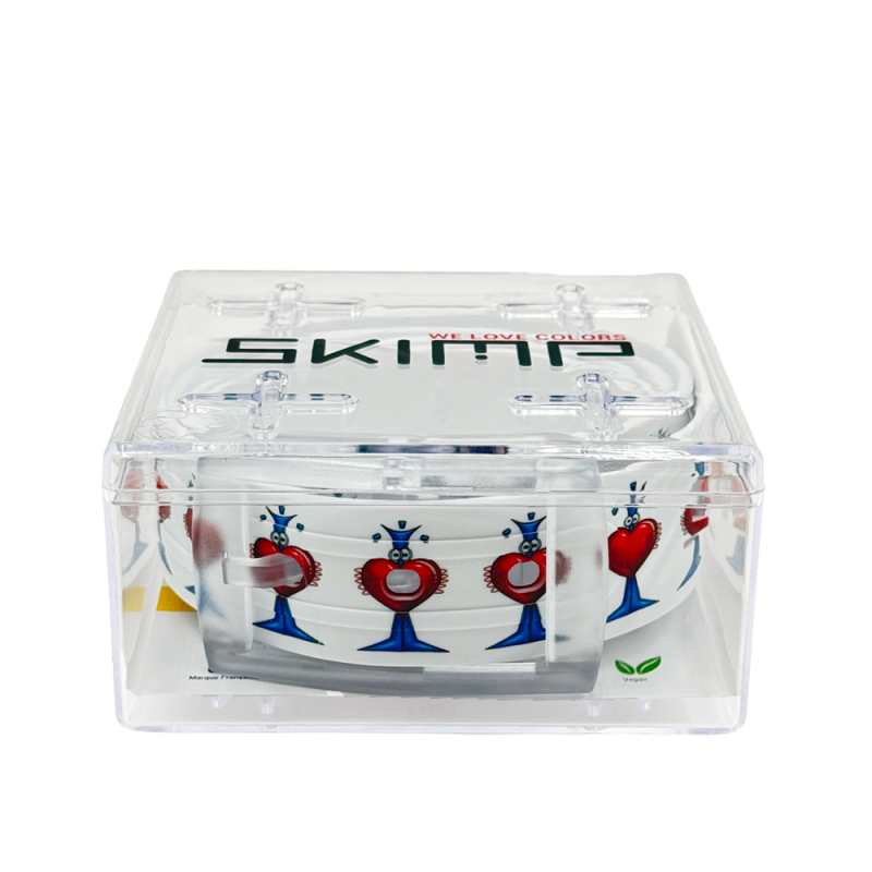 The Ganouche - Love Silicone like plastic Belt print for Men and Women