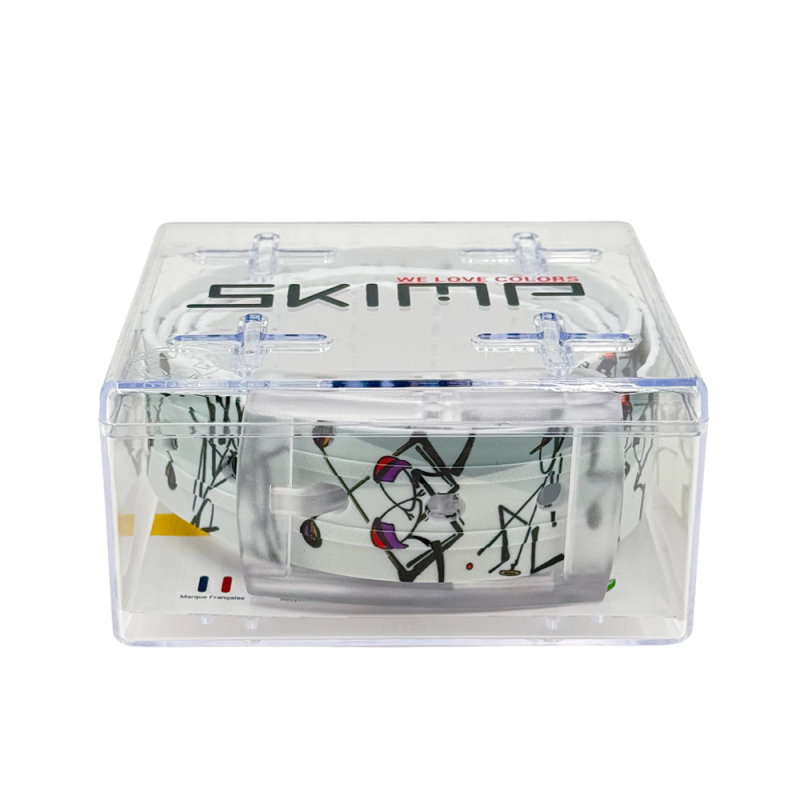 Ceinture GolfArTTime - Golf Ethnik, 100% plastique, unisexe, vegan, sans nickel