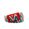 The Yadoué Silicone like plastic Belt print for Men and Women