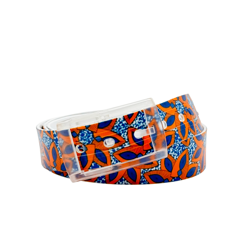 The Pretoria Silicone like plastic Belt print for Men and Women