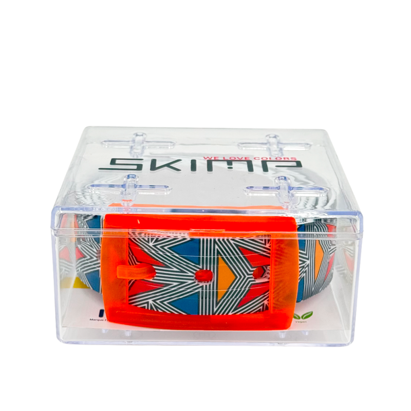 Ceinture nairobi, 100% plastique, unisexe, vegan, sans nickel