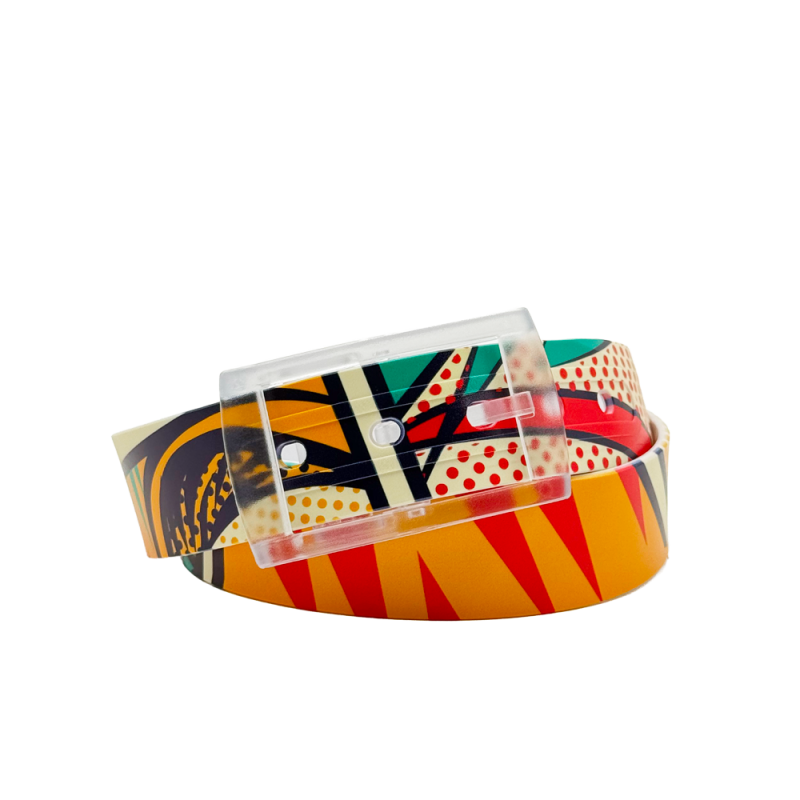 Ceinture Pop Art - Design original inspiré de l'art graphique