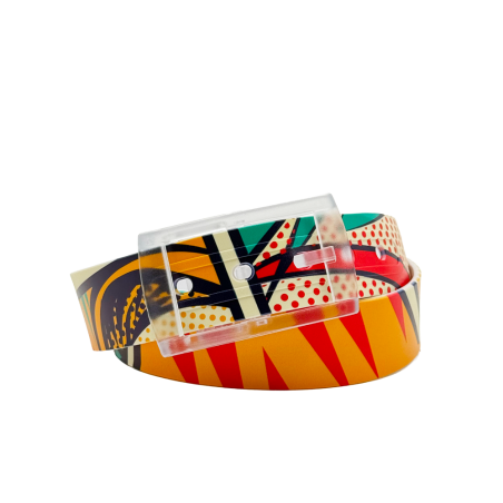 Ceinture Pop Art - Design original inspiré de l'art graphique