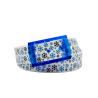 Ceinture Imprimée  collection montagne motif flocons