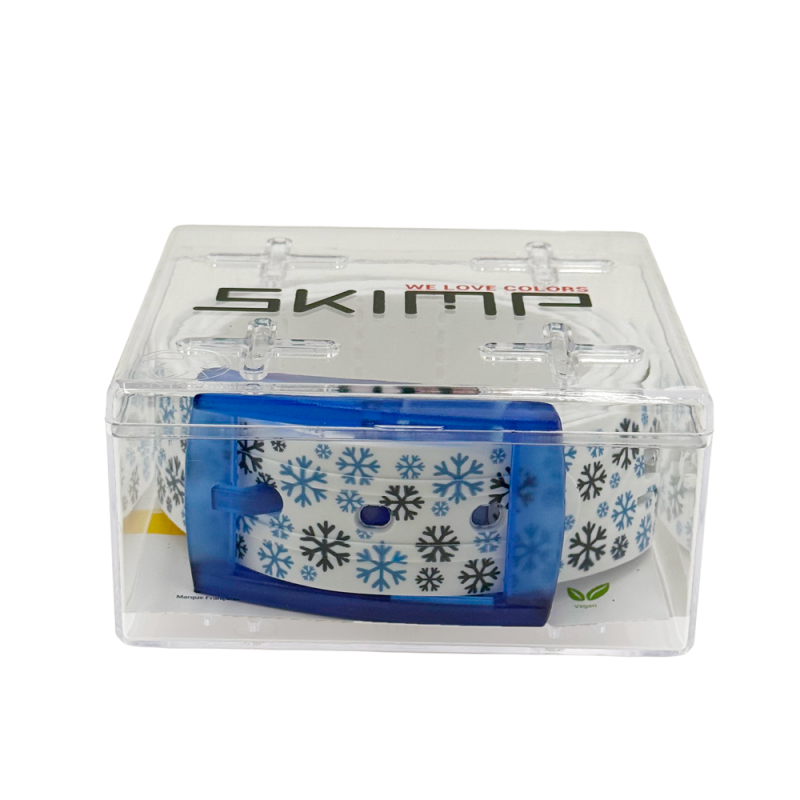 Ceinture Imprimée  collection montagne motif flocons