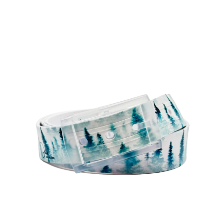 Ceinture imprimée Motif sapin - collab avec JAO collection.