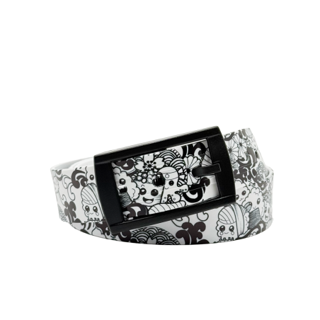 B&W suhsis Belt in collaboration with french illustrator Ludivine Nicaud