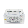 Ceinture blanche Imprimée motif White Kiss