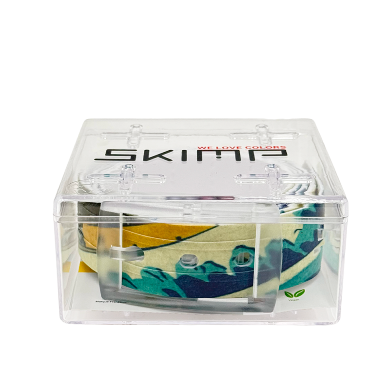The Hokusai waves silicone like plastic Belt, for Men and Women