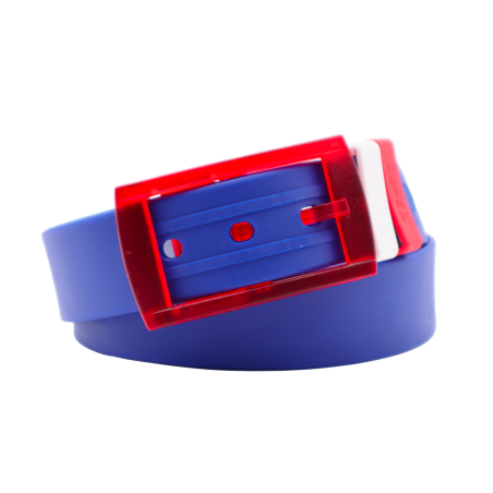 Silicone like plastic belt La British for Men and Women