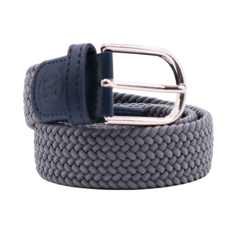 The "adventurer" LIGHT GREY braided belt