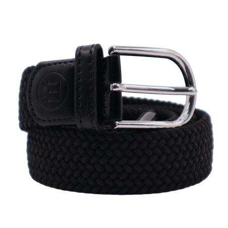 The "adventurer" BLACK braided belt