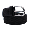 The "adventurer" BLACK braided belt